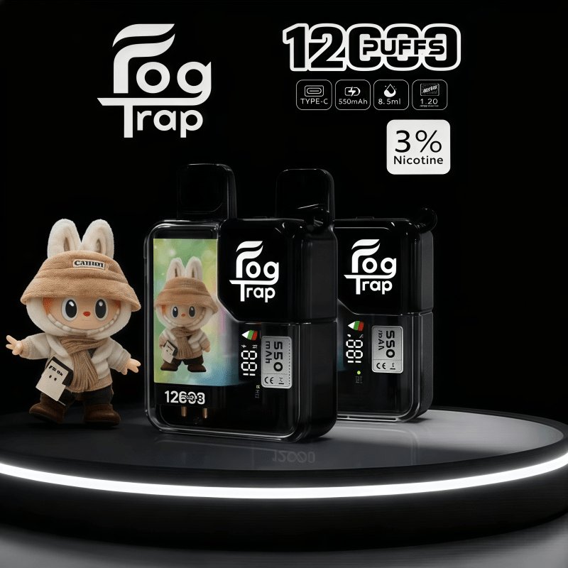 Fog Trap 拉布布(Labubu)拋棄式電子煙|12000口大容量|10款口味可選:圖片 2