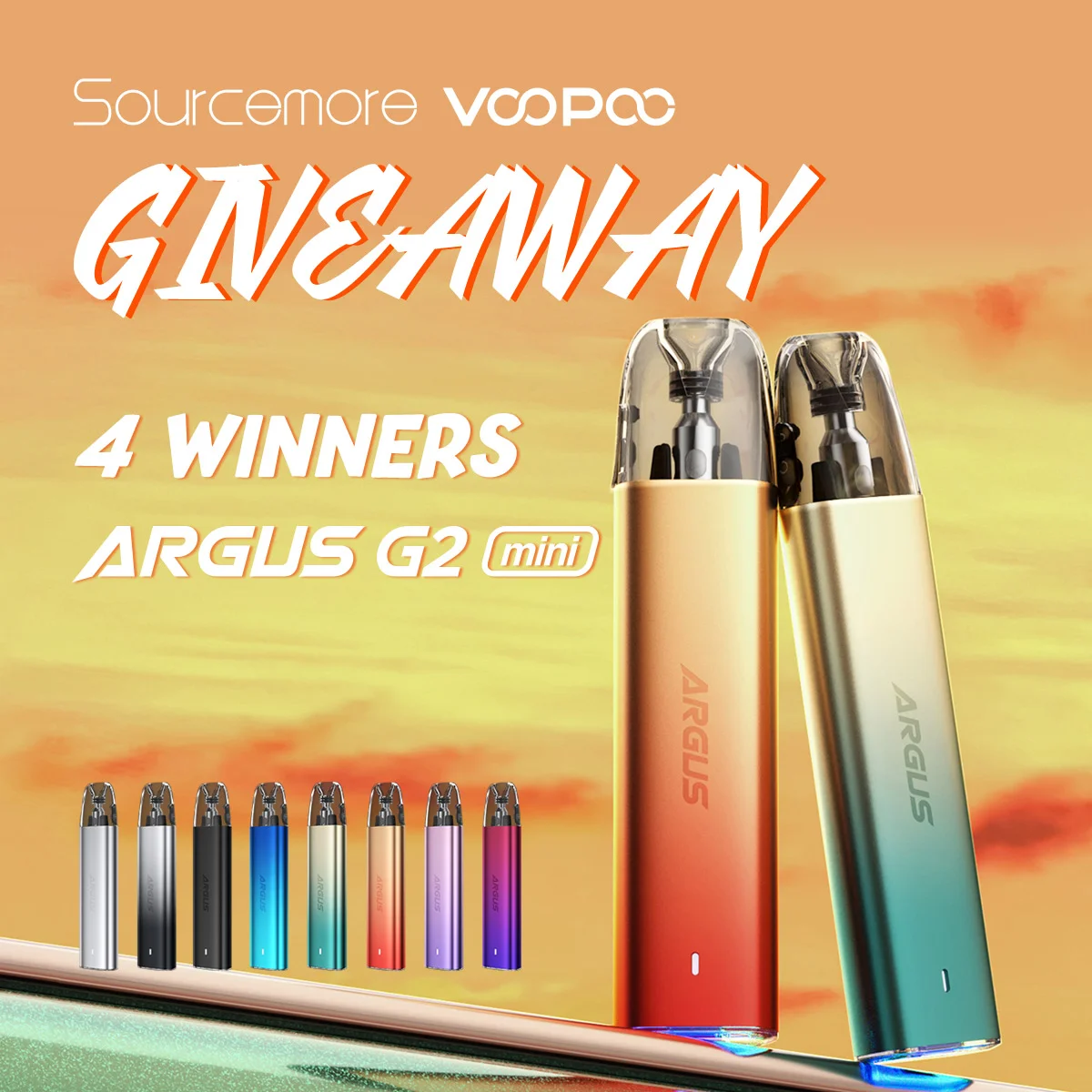 VOOPOO ARGUS G2 mini|阿格斯小煙主機 | 長續航|智能功率輸出