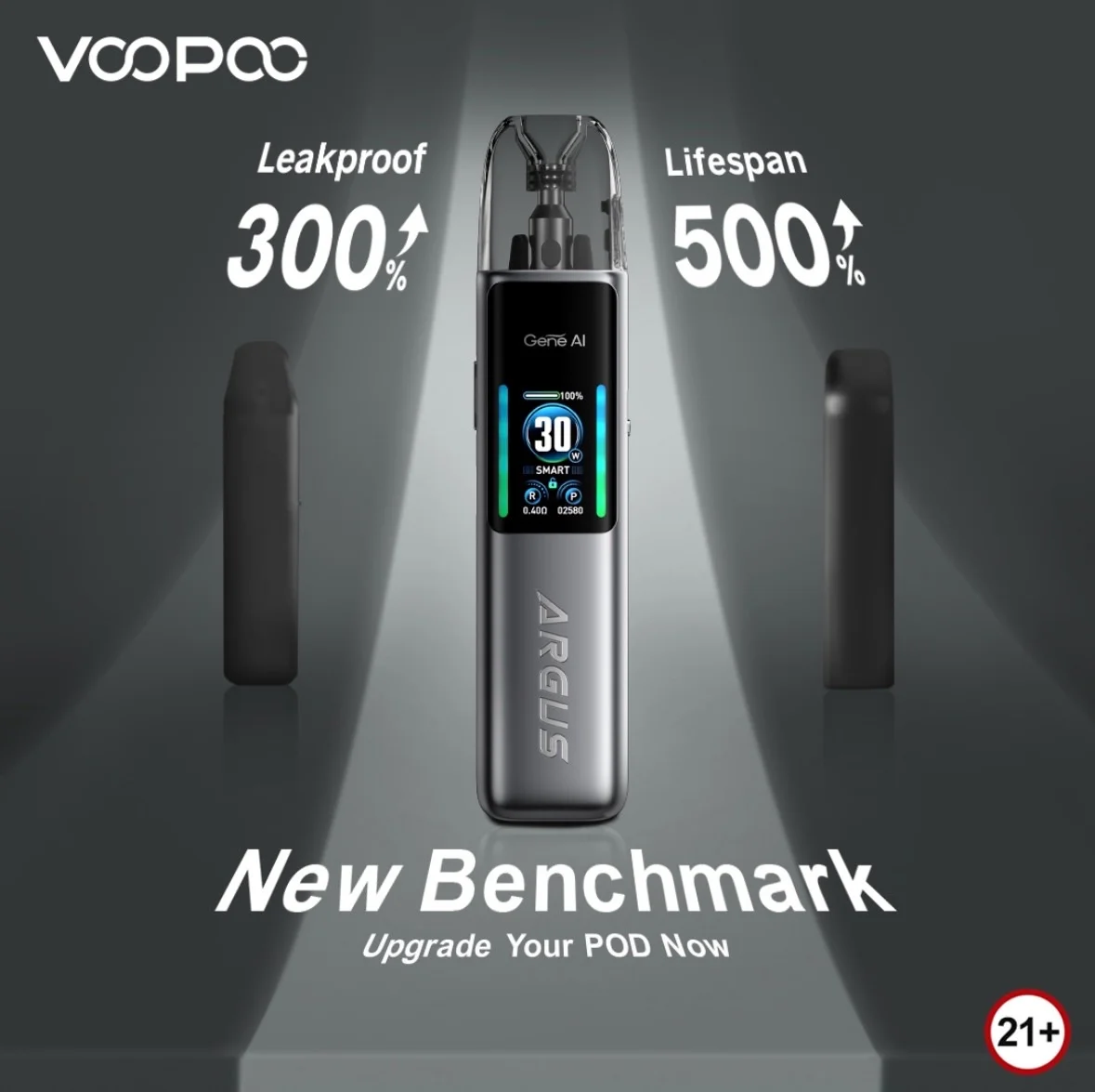 VOOPOO Argus G2 30W 小煙套裝|彩屏顯示 × Type-C 快充|阿格斯系列原廠正品:圖片 2