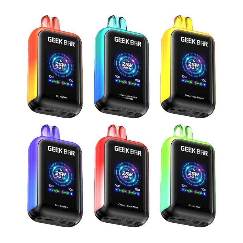 GEEK BAR 25000口拋棄式電子煙 |超長續航一次性電子煙・大容量煙油・熱門口味推薦:圖片 3